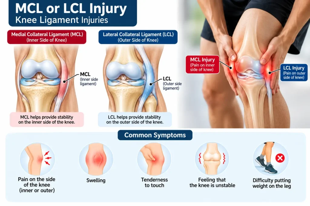 mcl or lcl injury