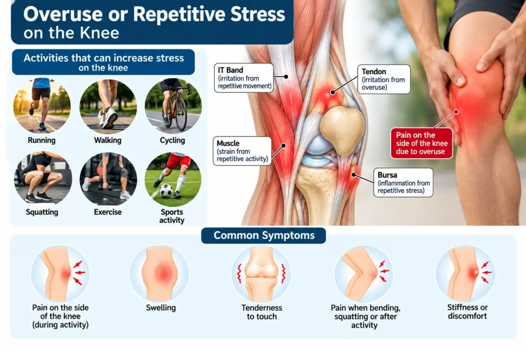 overuse or repetitive stress